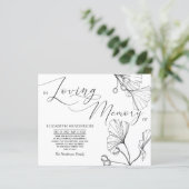 Budget Classic Sympathie Geheugen /Dank u. (Staand voorkant)