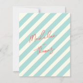 BUDGET Classic Zomerpastel grillige bruiloft (Achterkant)