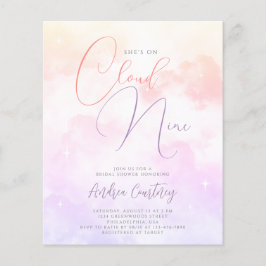 Budget Cloud Nine Dreamy Pastel Wolken en Sterren