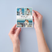 Budget Collage Weddenschap Dank u Script Flyer (Hand)