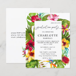 Budget Colorful Tropical Floral Gradual Party