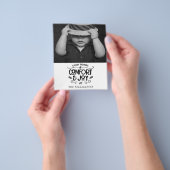 Budget Comfort en Joy Modern Rustic Holiday Kaart (Hand)