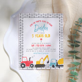 Budget Construction Vehicles Boy Birthday Party