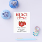 Budget Cookies Caca Holiday Party Uitnodiging Flyer (Enkel)
