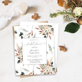 Budget Copper Boho Pampas & Floral Vrijgezellenfee