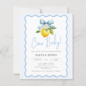 Budget Coquette Lemon Ciao Baby Wavy Baby shower (Voorkant)