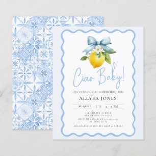 Budget Coquette Lemon Ciao Baby Wavy Baby shower