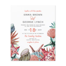 Budget Coral Seashells Beach Weddenschap