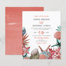 Budget Coral Seashells Beach Weddenschap
