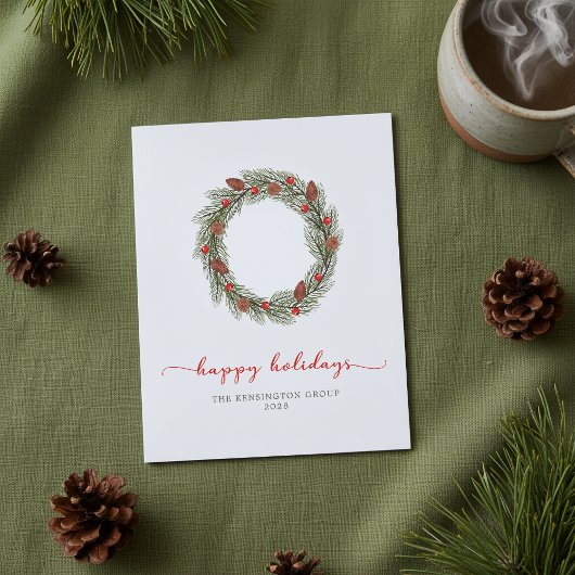 Budget Corporate Prettige feestdagen Wreath