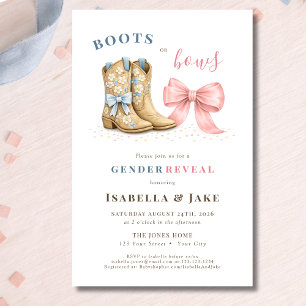 Budget Cowboylaarzen of Roze Strikken Geslacht Rev Flyer