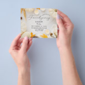 Budget Cozy Friendsgiving Pumpkin Dinner Flyer (Hand)