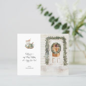 Budget Cozy Holiday Deuren, Hot Drink Holiday (Staand voorkant)