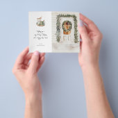 Budget Cozy Holiday Deuren, Hot Drink Holiday Flyer (Hand)