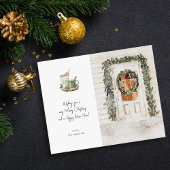 Budget Cozy Holiday Deuren, Hot Drink Holiday Flyer