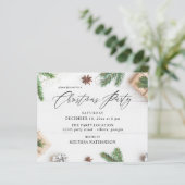 Budget Cozy Rustic Pine verliest Kerstmis (Staand voorkant)