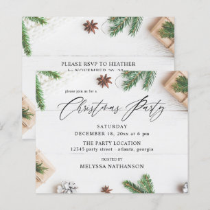 Budget Cozy Rustic Pine verliest Kerstmis