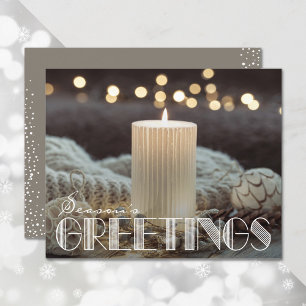 Budget Cozy Season's Greetings Kaart