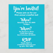 Budget Crawfish Boil Annual Family Reunion (Achterkant)