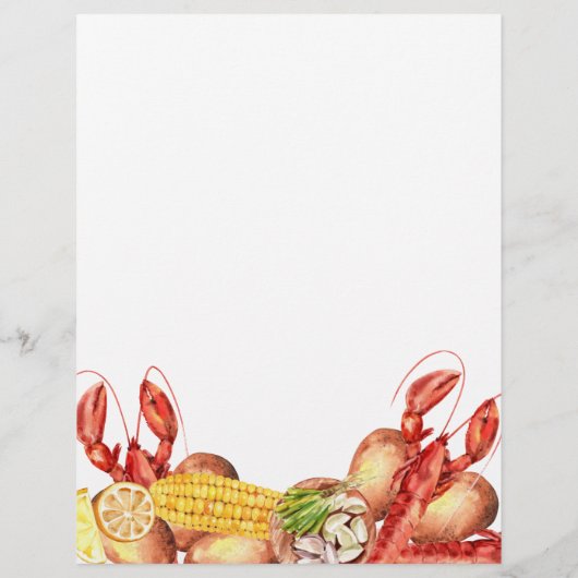 Budget Crawfish Boil Engagement Party (Achterkant)