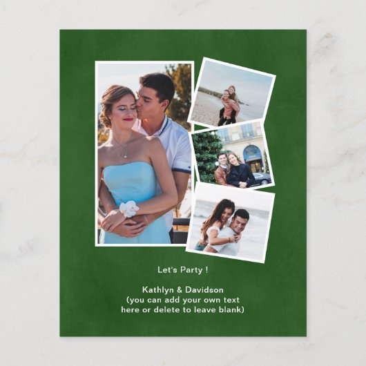 BUDGET Crawfish Boil Verloving 4 Fotouitnodiging (Achterkant)