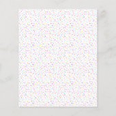 Budget Cupcake Kind Birthday Party Invitation (Achterkant)