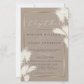 Budget Custom Abby1 Elegant Ivory Pampas Grass (Voorkant)