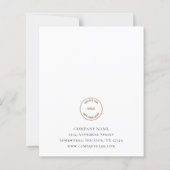 Budget Custom Photo Company Logo Merry Kerstry (Achterkant)