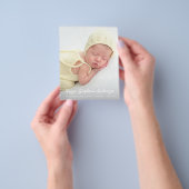 Budget Cute 4 Multi Photo Verti Baby Flyer (Hand)