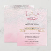 Budget Cute Ballet Shoes & Tutu Birthday Party (Voorkant / Achterkant)