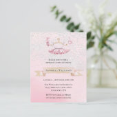 Budget Cute Ballet Shoes & Tutu Birthday Party (Staand voorkant)