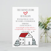 Budget Cute House We hebben Vakantiay Kaart verpla (Staand voorkant)