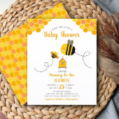 Budget Cute mammie to Bee Baby shower Invitation