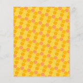 Budget Cute mammie to Bee Baby shower Invitation (Achterkant)