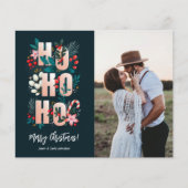 Budget Cute Merry-kerstfotokaarten Flyer (Voorkant)