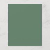 Budget Cute Minimalist Moderne kerstfoto (Achterkant)