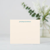 Budget Cute Pastel Stripe Speciaal Stationery (Staand voorkant)