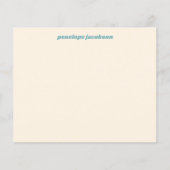 Budget Cute Pastel Stripe Speciaal Stationery (Voorkant)