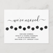 Budget Cute Paw Prints Bewegend Aankondiging (Voorkant)