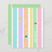 Budget Cute Woodland Forest Rainbow Baby shower (Voorkant / Achterkant)