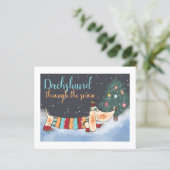 BUDGET Dachshund through the Snow (Staand voorkant)