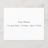 BUDGET Dachshund through the Snow (Achterkant)