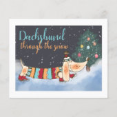 BUDGET Dachshund through the Snow (Voorkant)