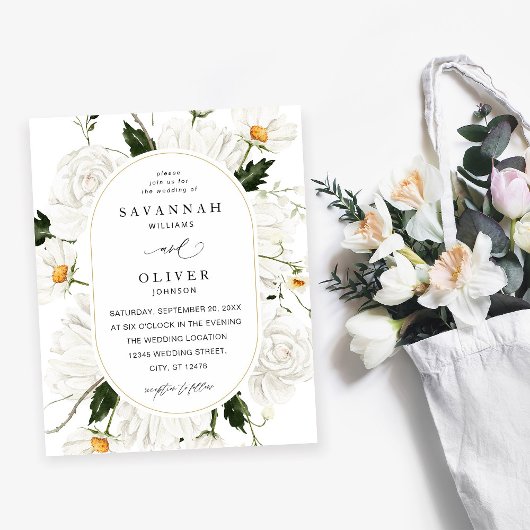 Budget Daisy White Floral V3 Flyer