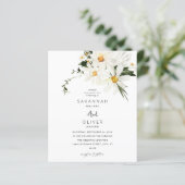 Budget Daisy White Floral Wedding V2 (Staand voorkant)