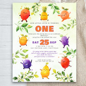 Budget Dancing Fruit 1st Birthday Party Foto