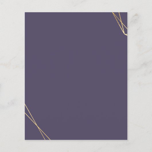 Budget/Dank u voor uw sympathie. Flyer (Achterkant)