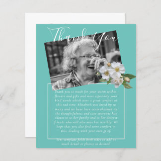 BUDGET Dankjewel Funeral Memorial In Memoriam FOTO