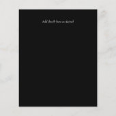 BUDGET Dankjewel Funeralie Herdenking Groene Templ (Achterkant)