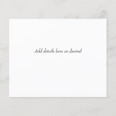 BUDGET Dankjewel Uitvaart Herdenking Template (Achterkant)